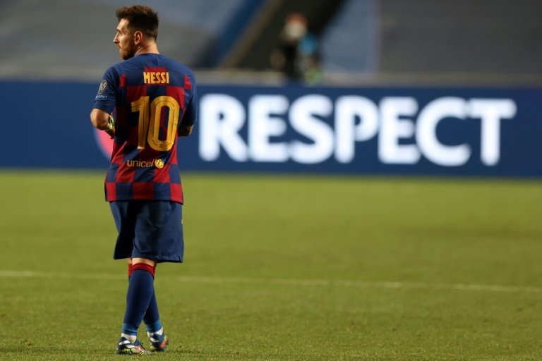 Planes annonce que Messi ne veut pas s'entraîner. AFP