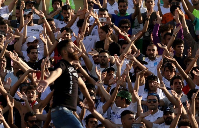 Irak: des supporters enthousiastes et pleins d'espoir pour le retour du foot international