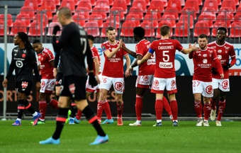 Malgré Ben Arfa, Lille stoppé dans son élan à Brest. AFP
