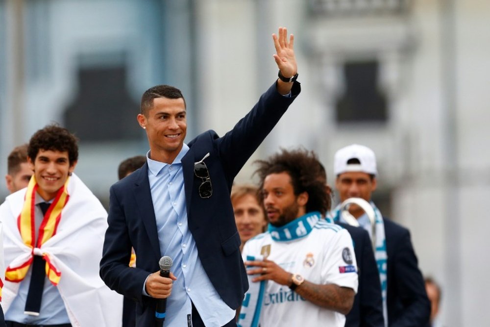 Ronaldo a calmé les rumeurs. AFP