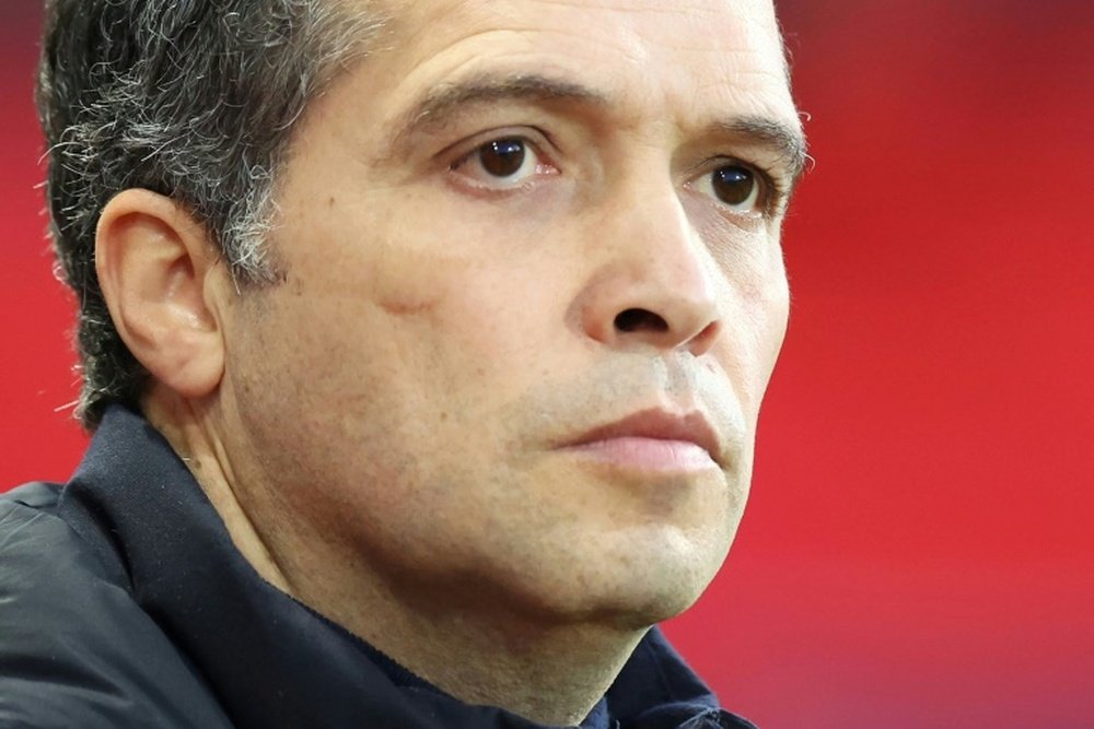 La patte Luis Castro. AFP