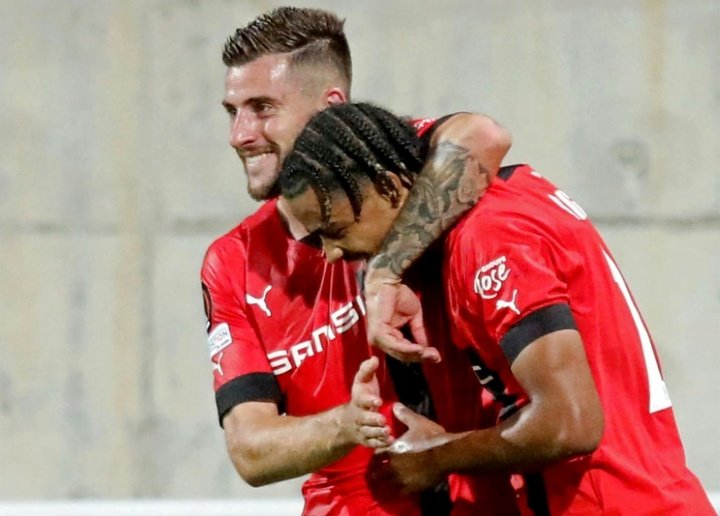 Rennes arrache une victoire inespérée à Larnaca. AFP