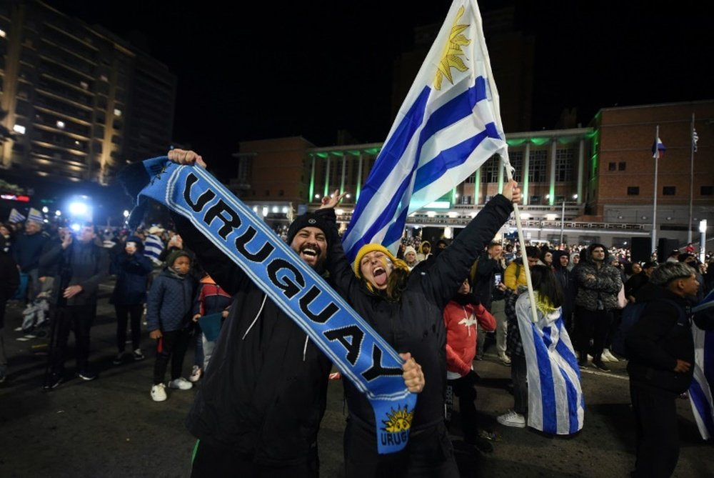L'Uruguay, où le football est une religion, en liesse pour sa première Coupe du monde U20. AFP