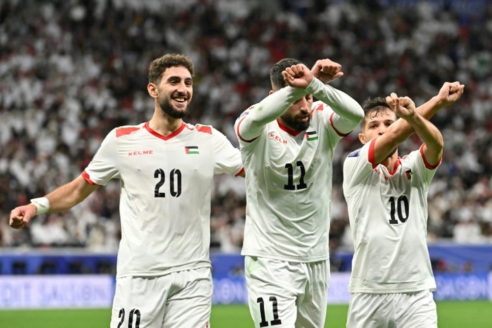 Coupe d'Asie des nations : fin de parcours en huitièmes pour la Palestine, battue par le Qatar. afp