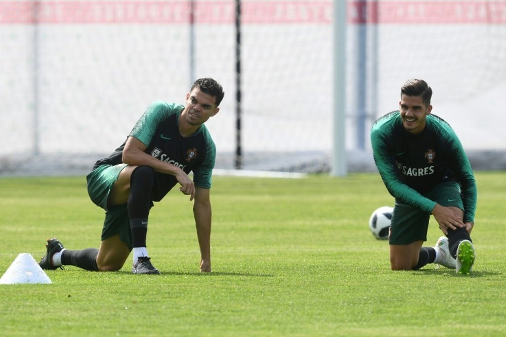 Pepe et Ramos s'affronteront dans deux jours. AFP