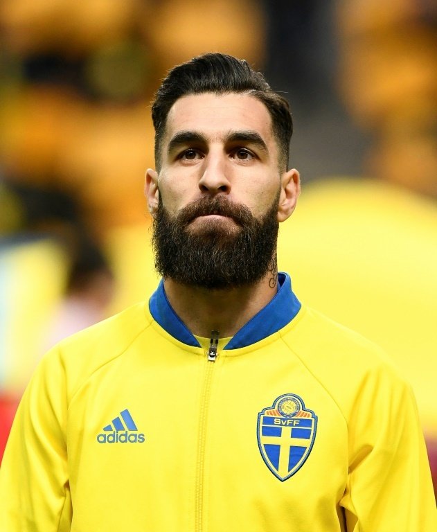 Le milieu de terrain suédois Jimmy Durmaz. AFP