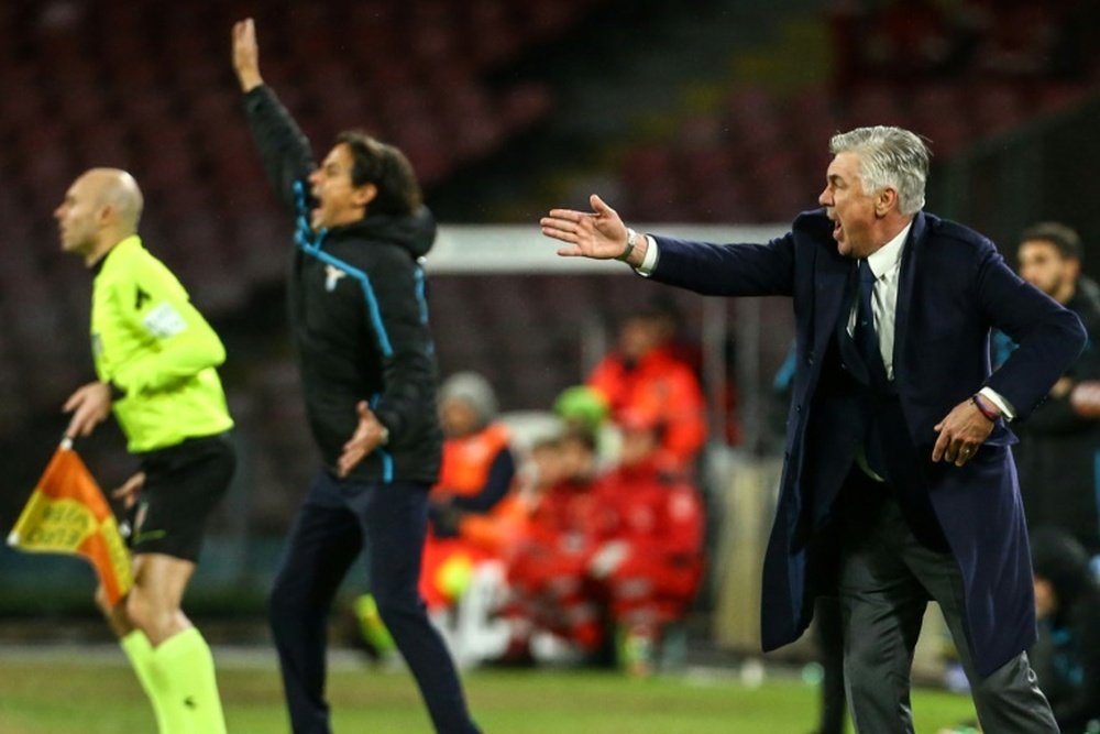 Ancelotti retrouve San Siro. AFP