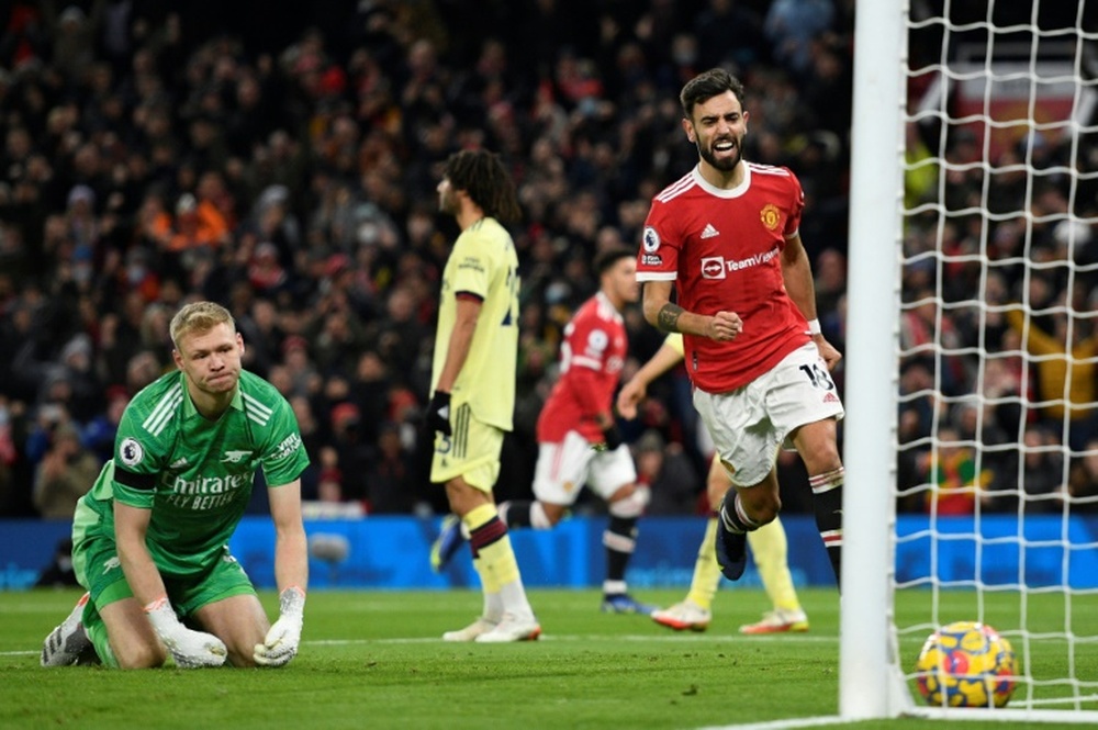 Victoire de United pour la dernière de Carrick sur le banc. afp