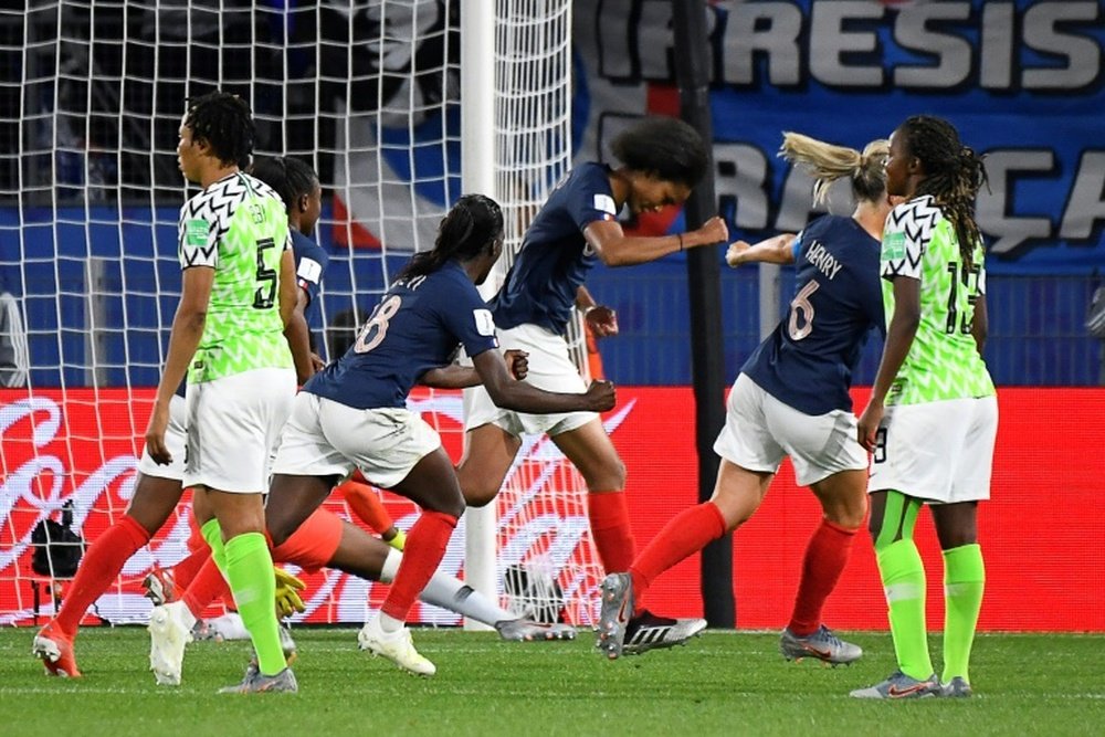L'équipe de France reste sur un court succès sur le Nigeria. AFP