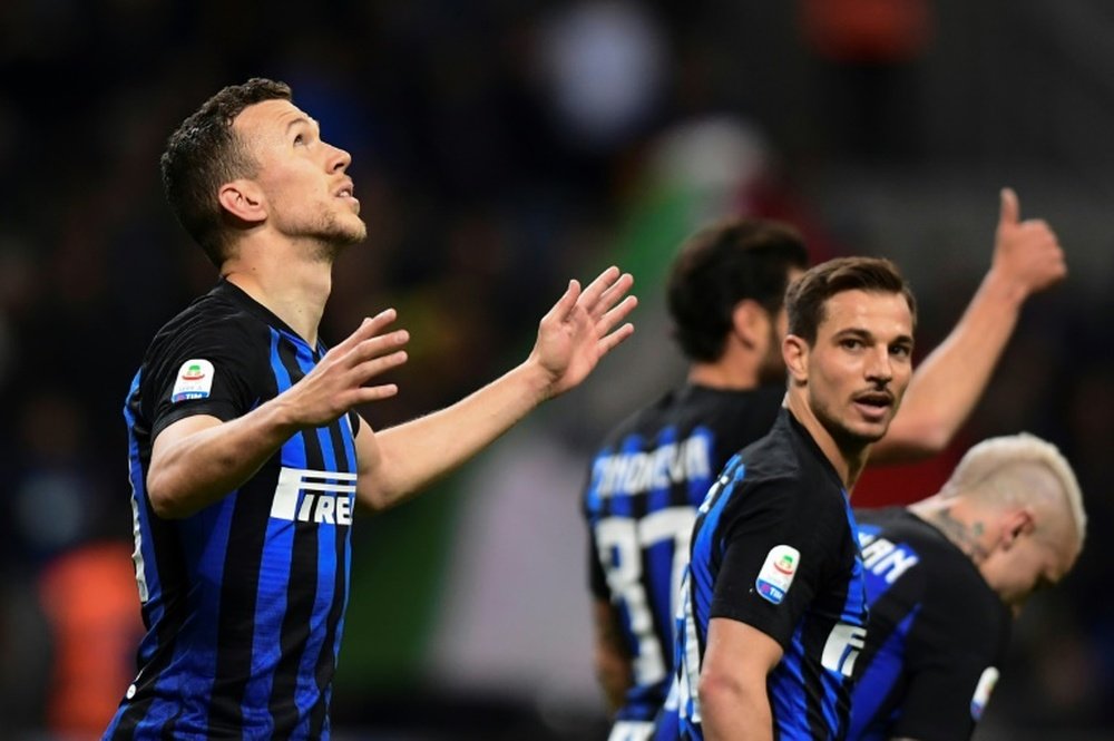 L’Inter se rapproche de la C1. AFP