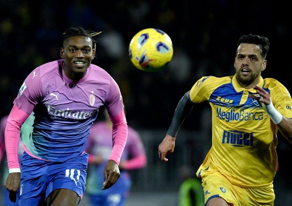 L'AC Milan se fait peur à Frosinone. afp