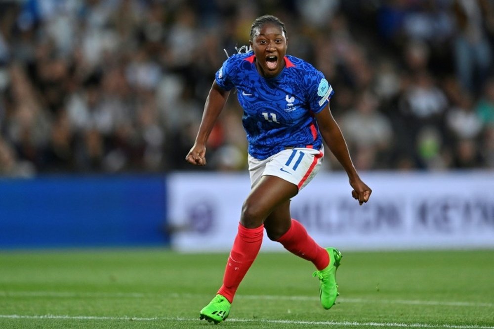 Kadidiatou Diani, talent agile et talon d'Achille du PSG féminin. AFP