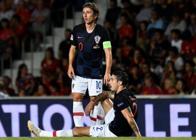 La démonstration espagnole fait de l'ombre à Modric