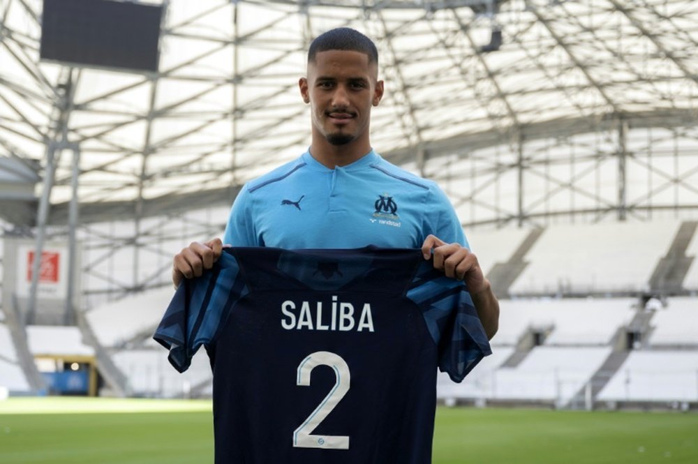Saliba est heureux d'avoir choisi de rejoindre Marseille. AFP