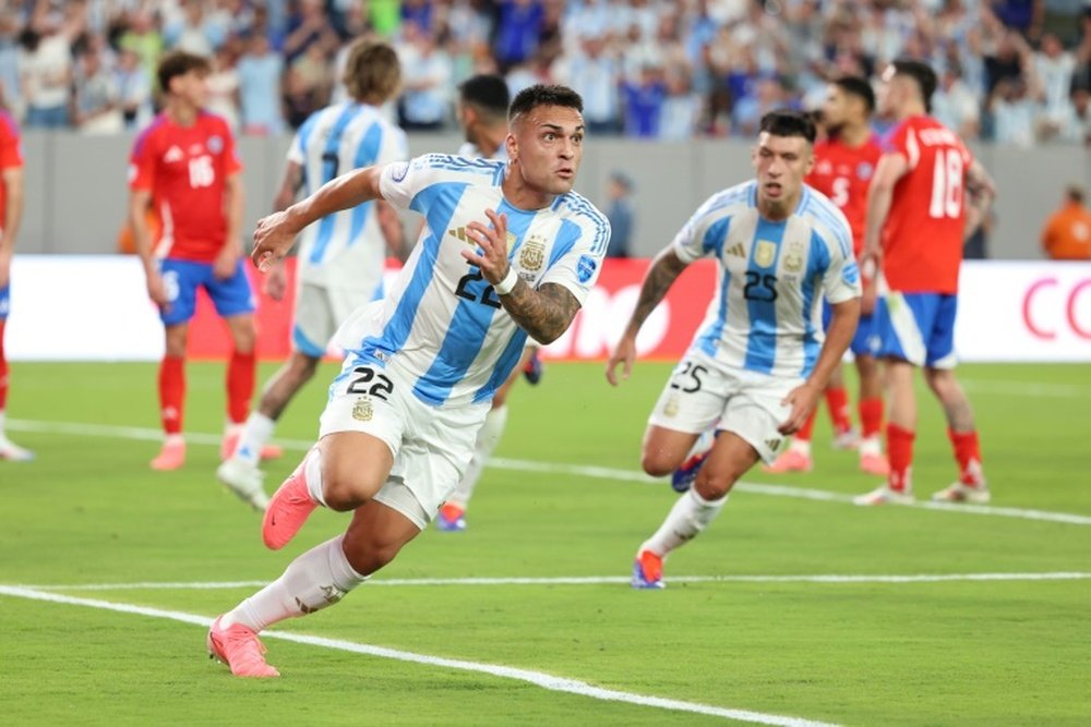 L'Argentine à la chasse aux records contre la Colombie en finale. AFP