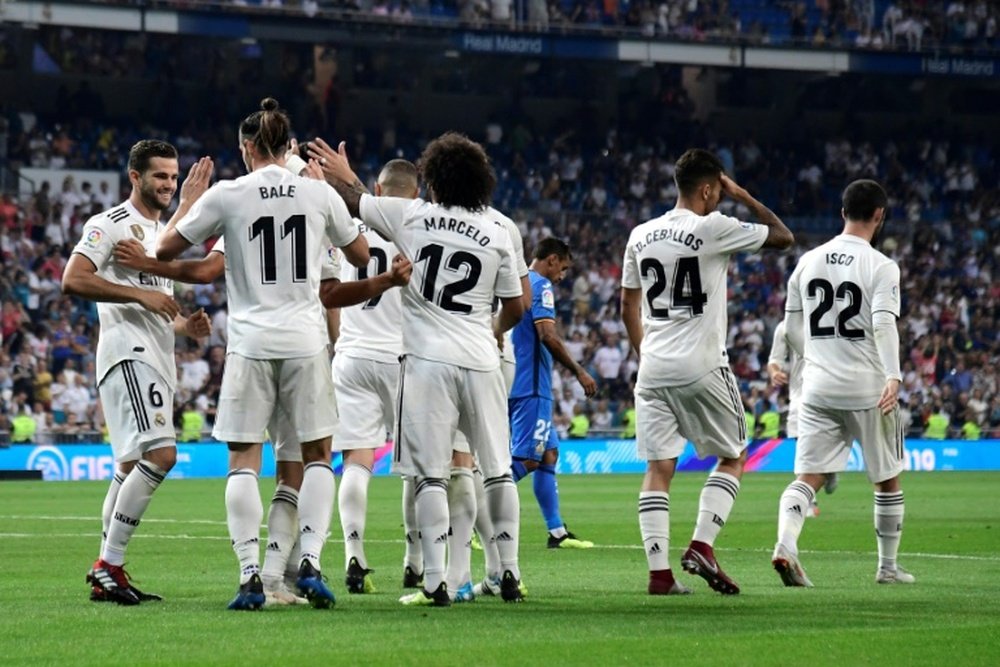 Le Real Madrid a remporté son premier match. AFP