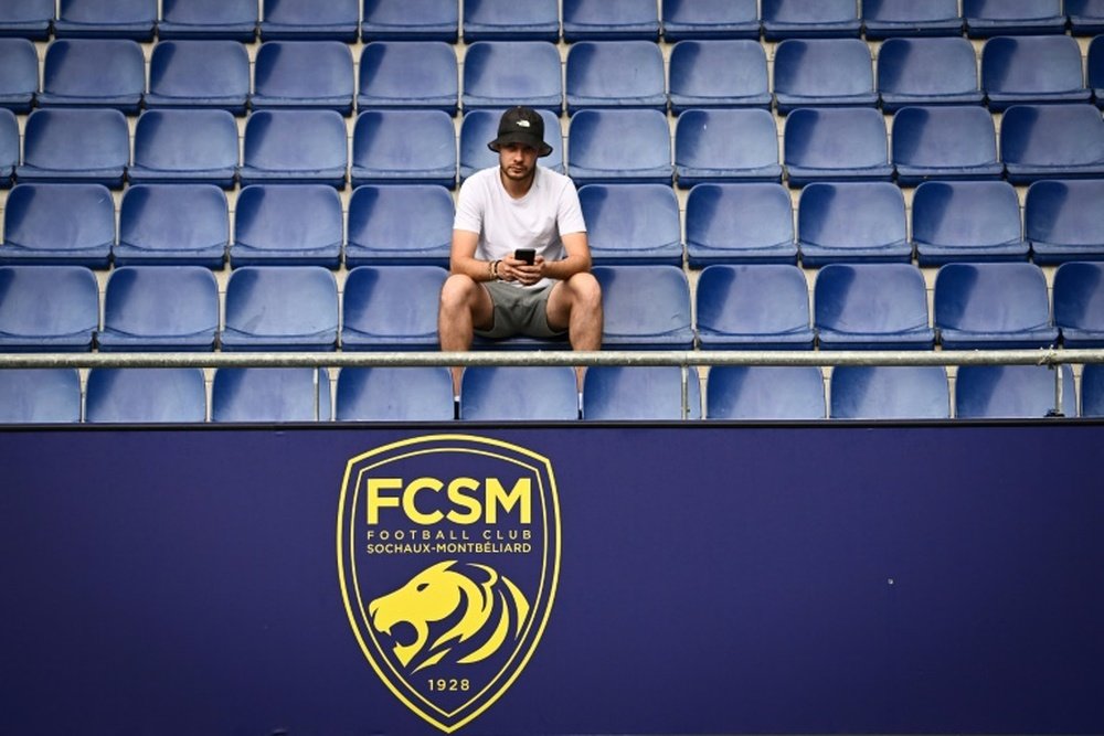 Sochaux, l'espoir d'un miracle. afp