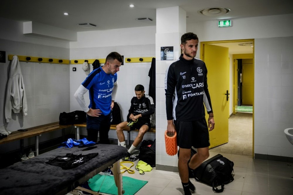 La vie en National, entre smicards et professionnalisation. AFP