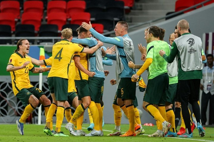 L'Australie s'offre un match décisif pour la qualification contre le Pérou. AFP