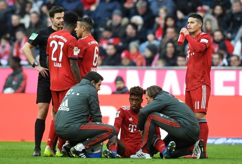 Le Bayern et ses blessés. AFP