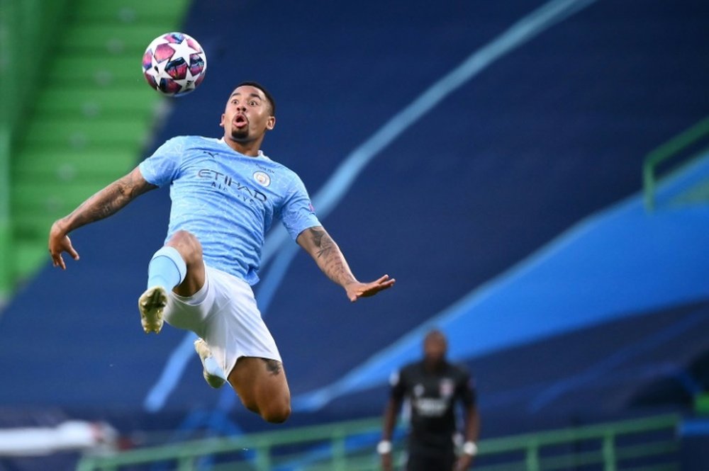 Gabriel Jesus blessé et remplacé en sélection par Matheus Cunha. AFP