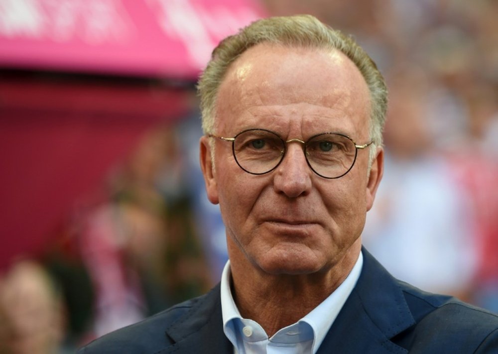 Le président du directoire du Bayern, Karl-Heinz Rummenigge. AFP