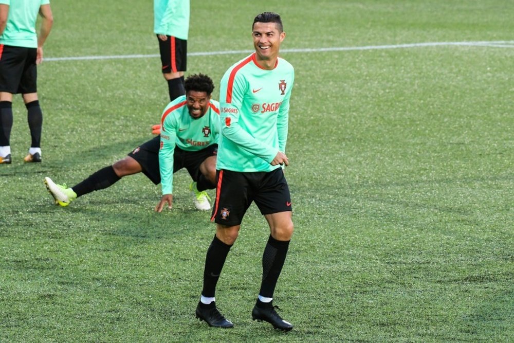 Cristiano Ronaldo, ado déraciné mais déterminé. AFP