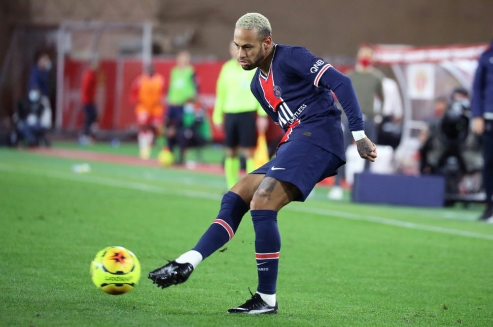 Mbappé et Neymar, la défaite en pensant à Leipzig. afp