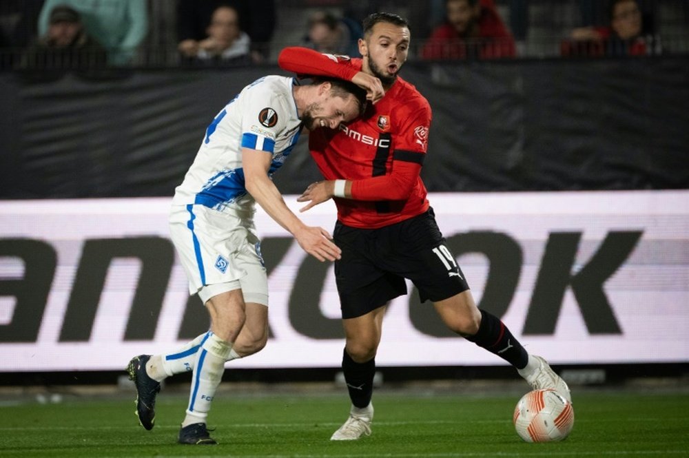 C3: Rennes franchit difficilement l'obstacle du Dynamo Kiev. AFP