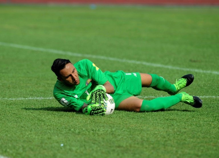 Keylor Navas lors des éliminatoires pour le Mondial-2018. AFP