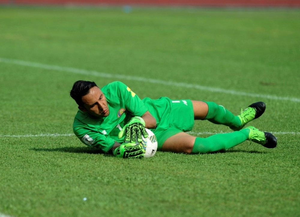 Keylor Navas lors des éliminatoires pour le Mondial-2018. AFP