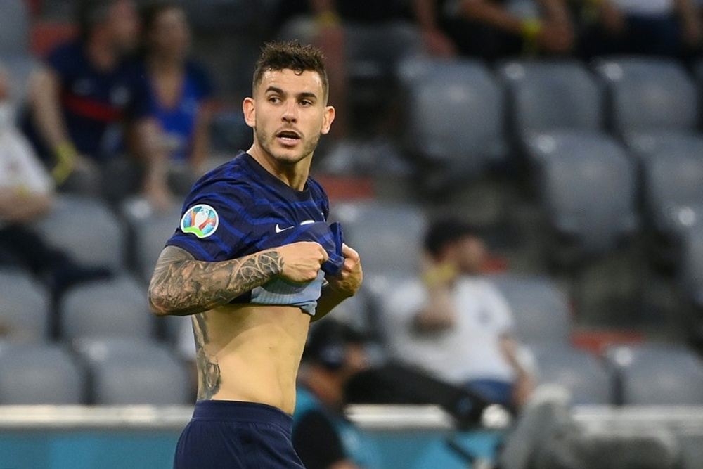 Lucas Hernandez risque la prison. AFP