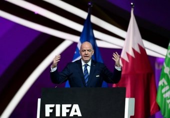 La FIFA met de côté son Mondial biennal. AFP