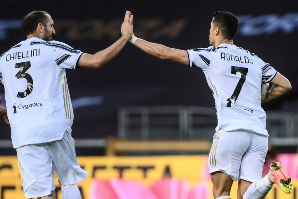 Ronaldo sauve la Juventus dans le derby turinois (2-2). AFP