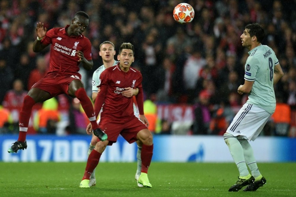 Sadio Mane et Liverpool ont été tenus en échec à domicile par le Bayern Munich. AFP