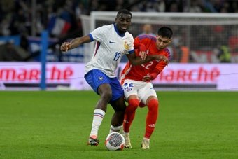 Equipe de France : Fofana marque des points. AFP