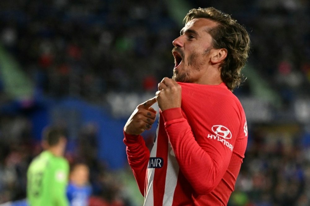 Griezmann claque un triplé et envoie l'Atlético Madrid en Ligue des champions. AFP
