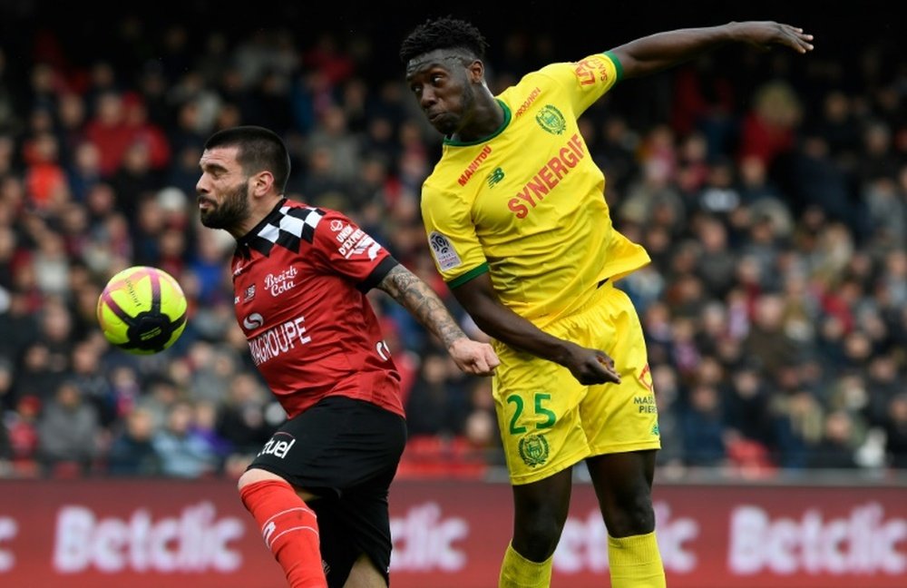 OFFICIEL : Le latéral de Nantes Kwateng s'engage avec Bordeaux. AFP
