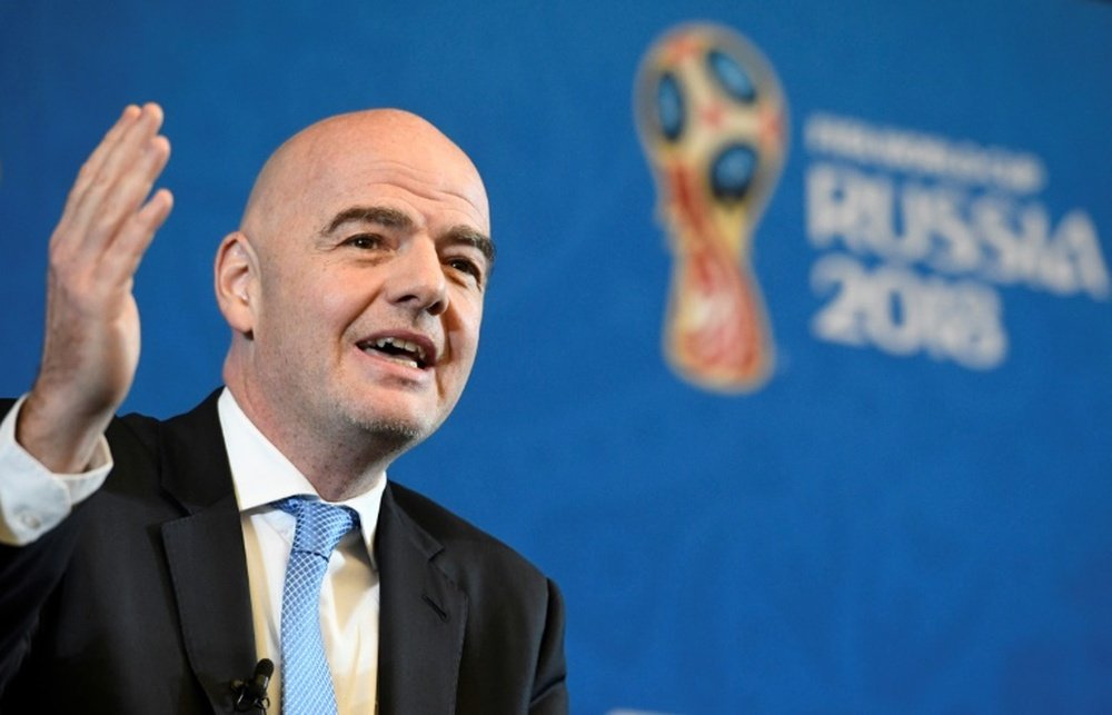 Infantino veut revoir l'Italie en forme. AFP