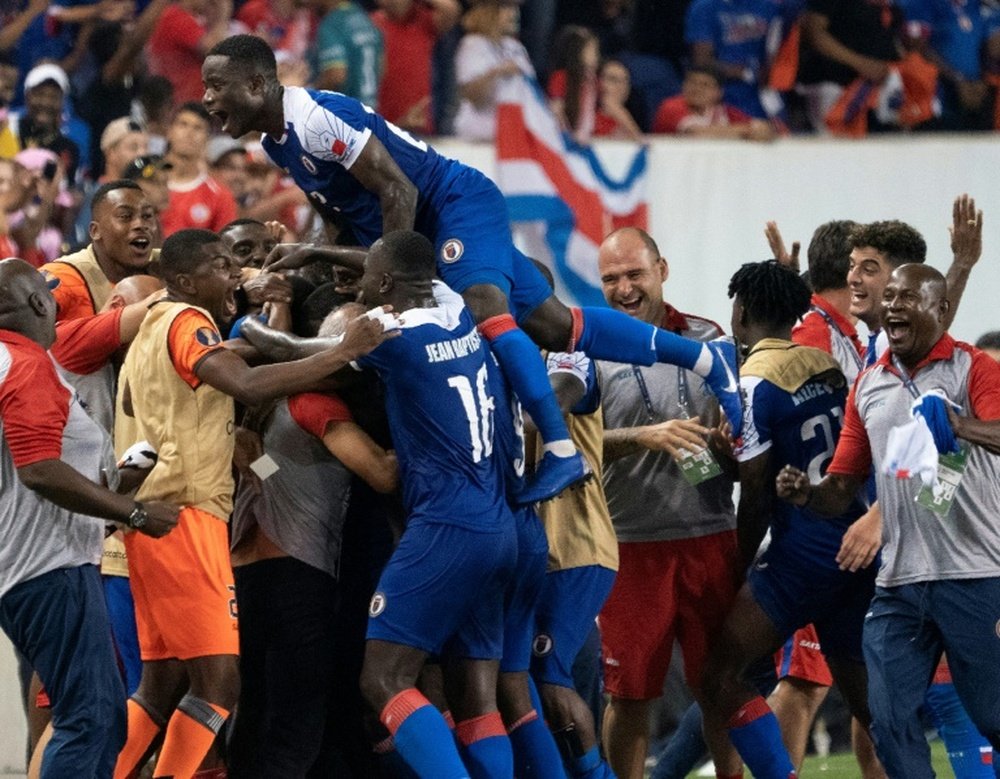 Haïti - Costa Rica, Gold Cup, 24/06/19. AFP