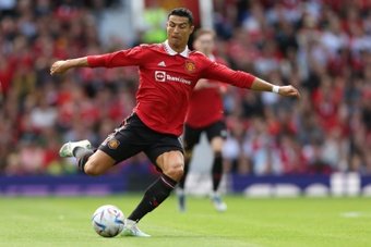 Ronaldo réapparaît avec Manchester United face au Rayo. AFP