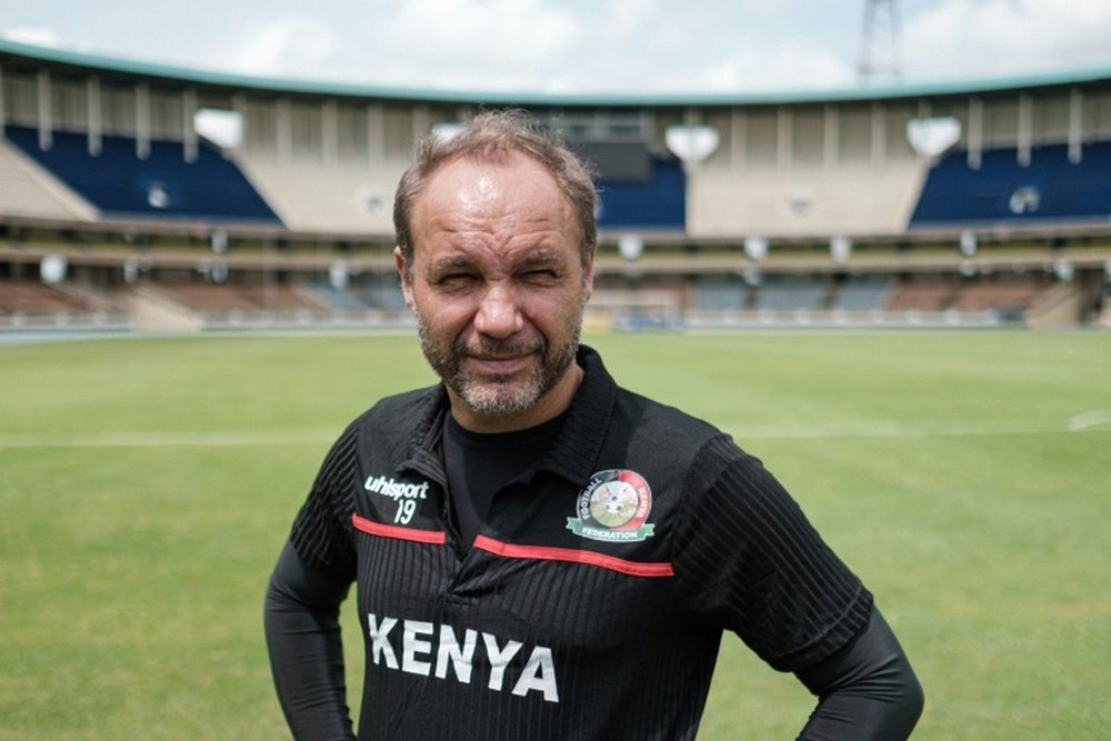 Le Kenya se sépare de son sélectionneur Sébastien Migné. AFP