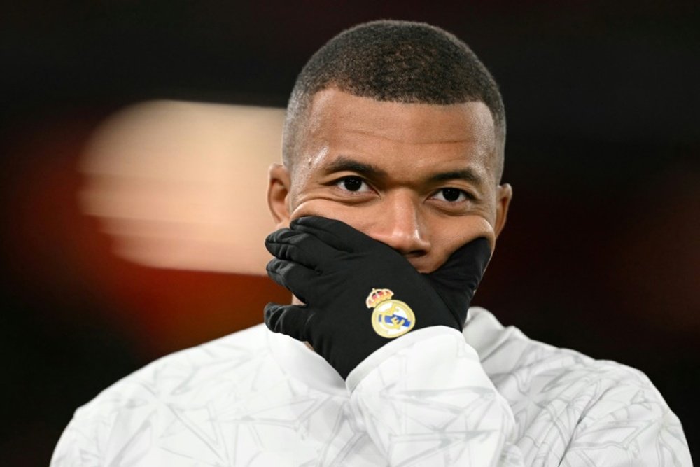Mbappé a connu une nouvelle soirée cauchemardesque à Liverpool. AFP