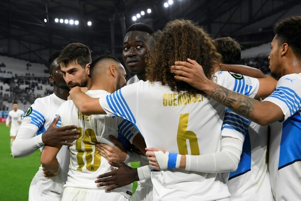 L'OM se qualifie pour les 8es de finale de Ligue Europa Conférence. afp