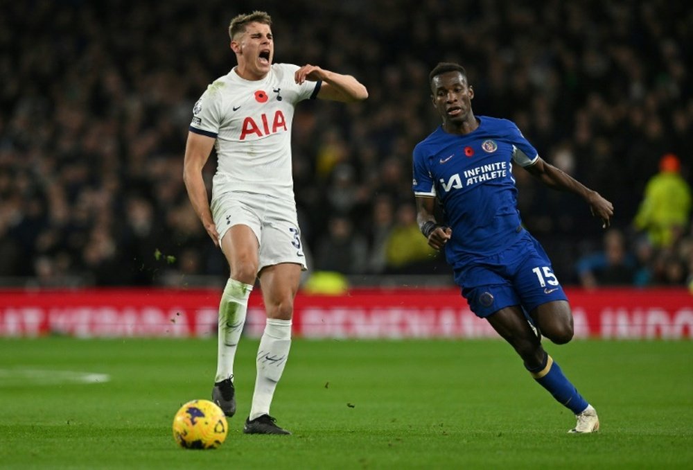 Tottenham perd son invincibilité dans un thriller contre Chelsea. afp