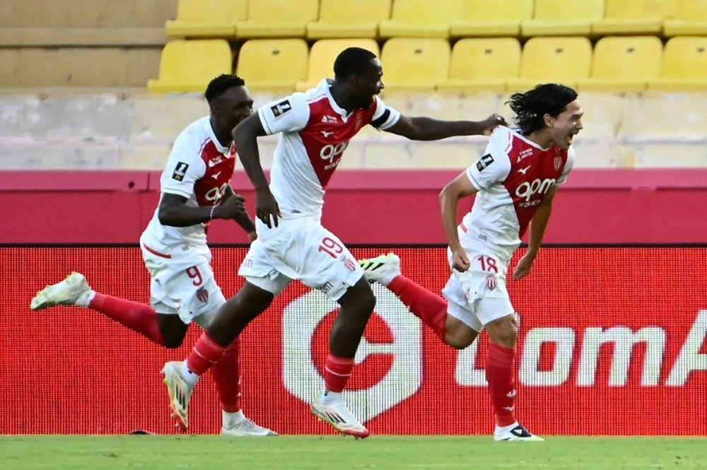 Le milieu offensif Takumi Minamino offre la victoire sur le fil à Monaco. AFP