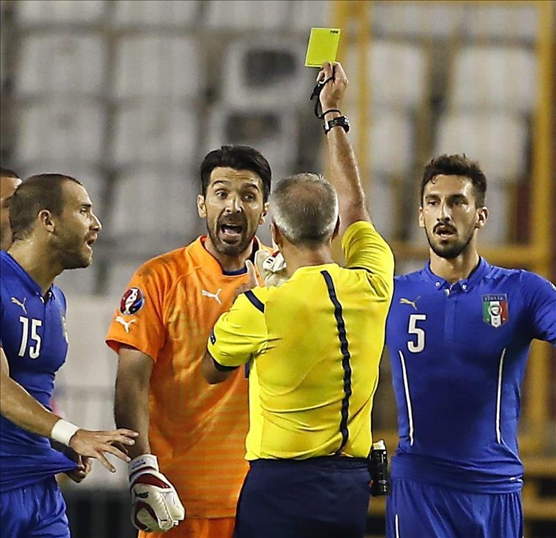 Buffon, el primero en jugar 50 partidos con su selección en la Eurocopa