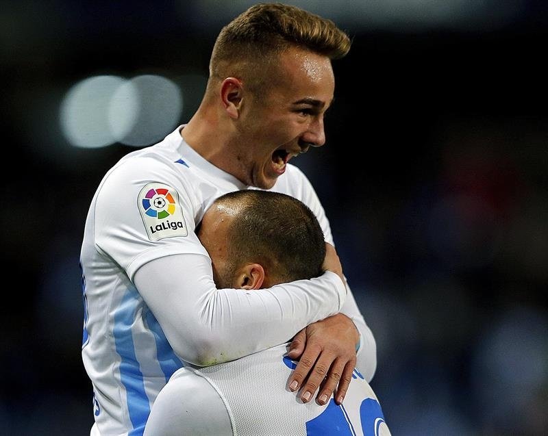 El Málaga, con novedades en la lista para medirse al Sporting
