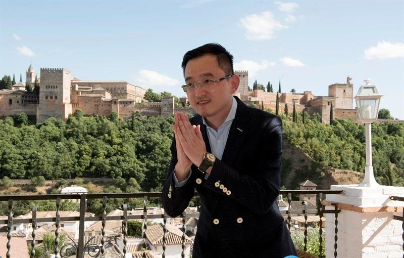 El propietario del Granada, el chino Jiang Lizhang. EFE/Archivo