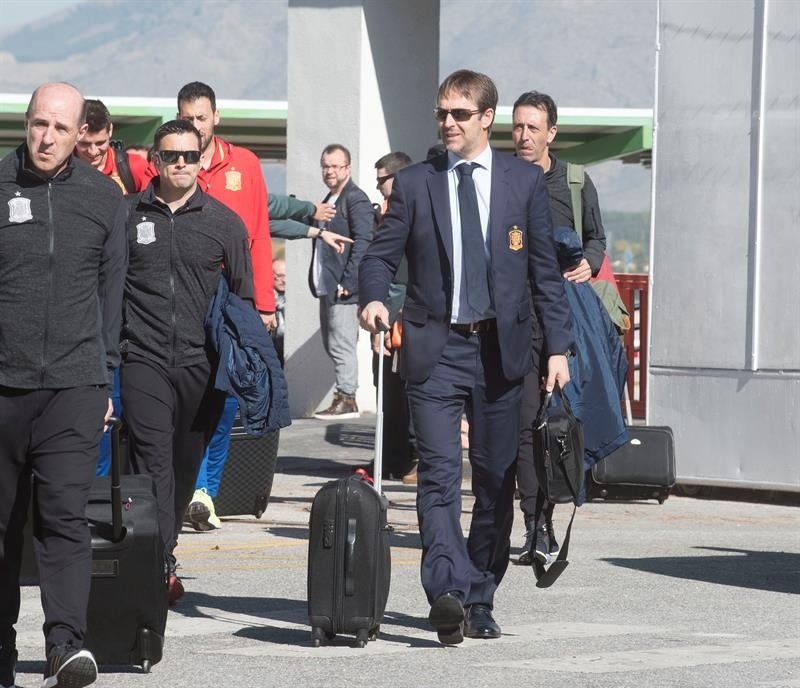 La Selección Española se concentró sin los jugadores del Madrid y sin Piqué